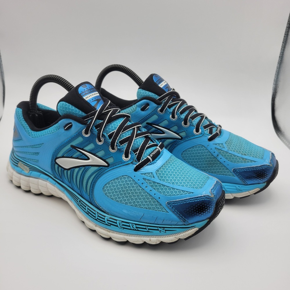 Brooks Glycerin 11 Womens Running Shoes Blue 1201371B560 Size 8 - Picture 1 of 8